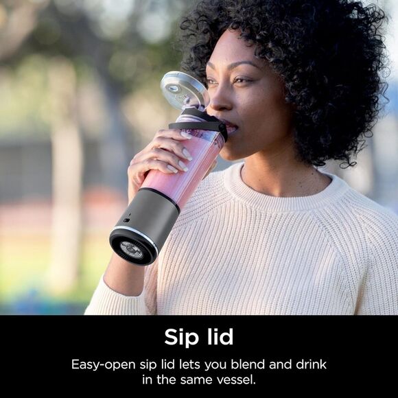 🥤 Ninja Blast BC151BK Portable Blender Cordless USB-C 18oz New Damaged Box - Picture 6 of 12